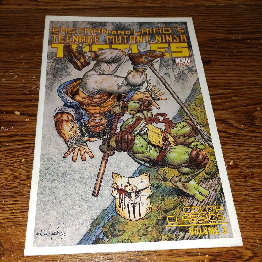 Teenage Mutant Ninja Turtles #2 Color Classic Volume 3 (IDW Comics, 2015)